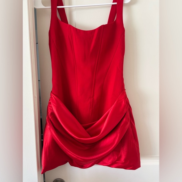 Princess Polly Red Sleeveless Dress - Picture 6 of 8